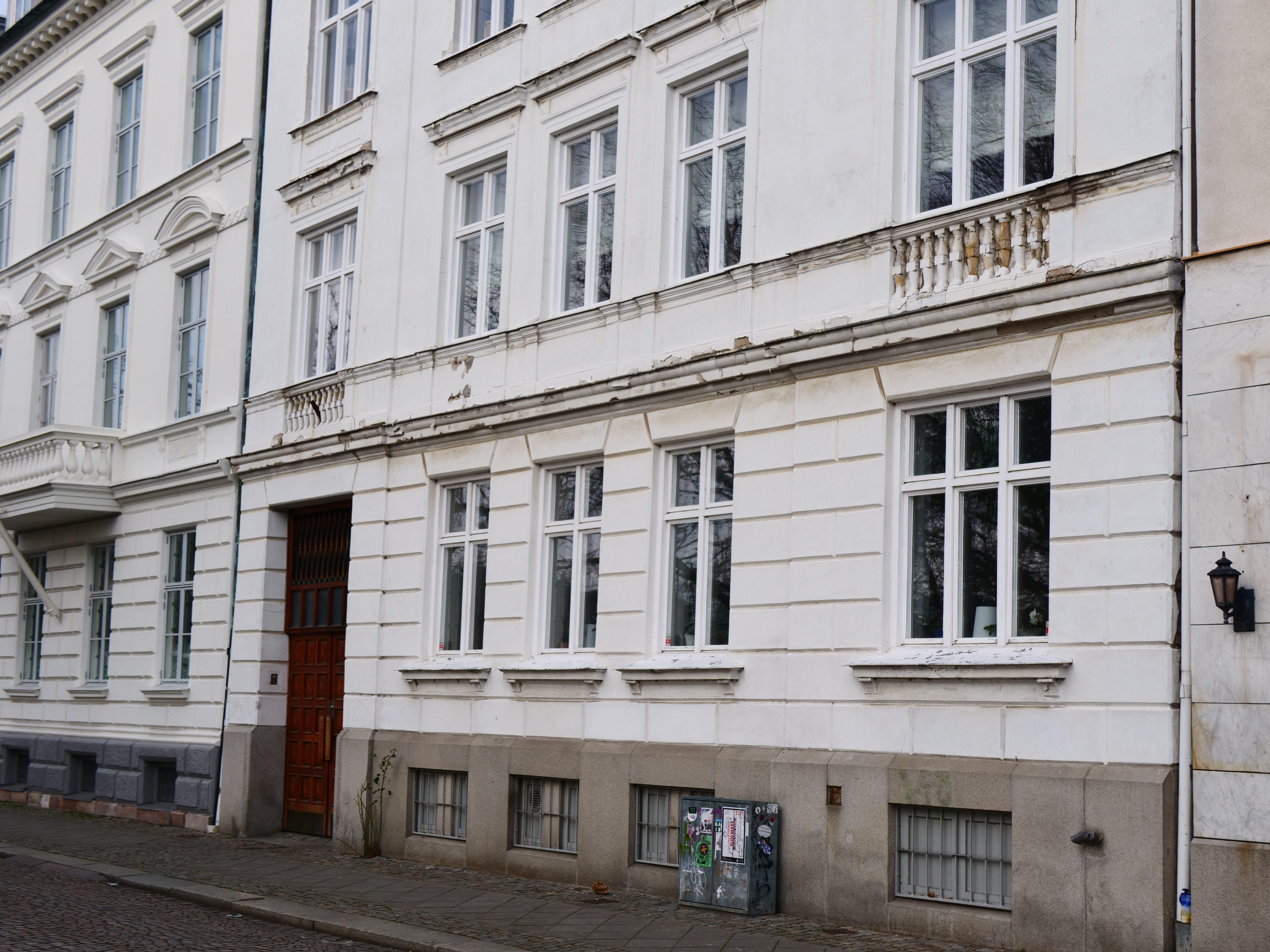 Fasadrenovering på Södra Promenaden